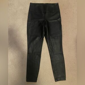Reitmans Black Faux Leather Pants